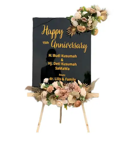 Papan Bunga Akrilik Cikaret